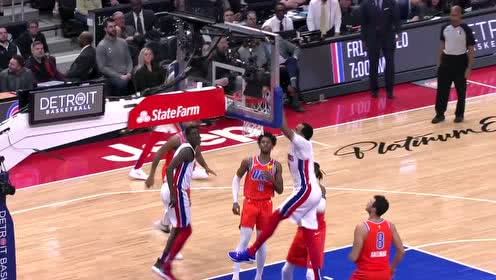 【NBA集锦】点燃主场观众 亨森空接双臂扣篮小虐筐