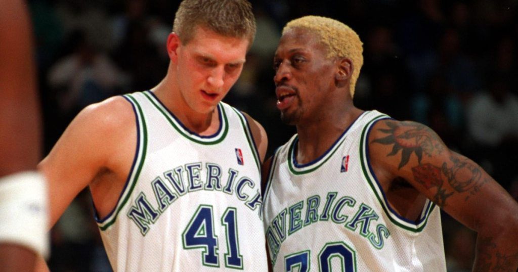 The best Dallas Maverick jersey is one of their first designs ...