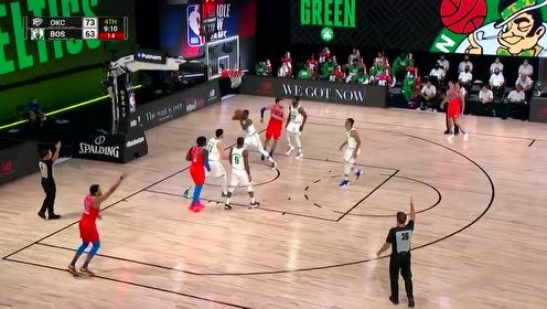 【NBA集锦】熟悉的底角三分 罗伯森复出后首次得分保罗振臂欢呼