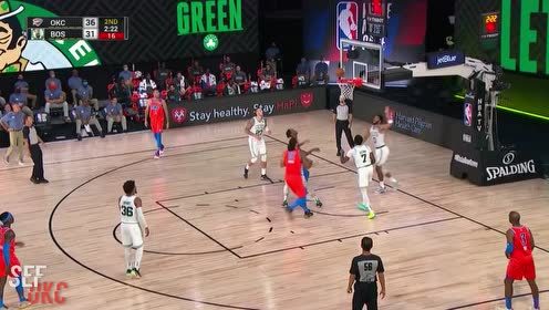 【NBA集锦】亚历山大vs凯尔特人集锦 各种高难度突破砍下17分