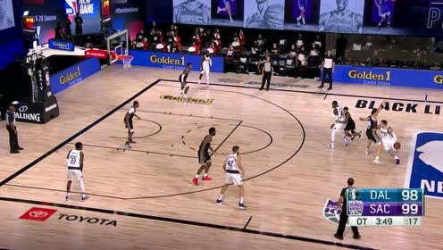 【NBA集锦】逐渐显露领袖风范 福克斯连中高难度中距离跳投