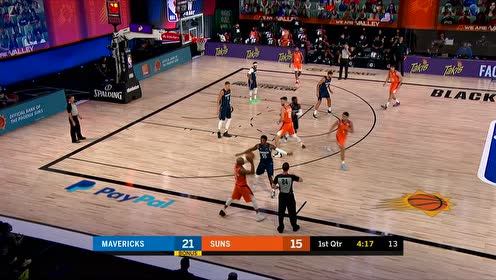 【NBA集锦】手感到了不管多远 布克单挡掩护超远三分刷网