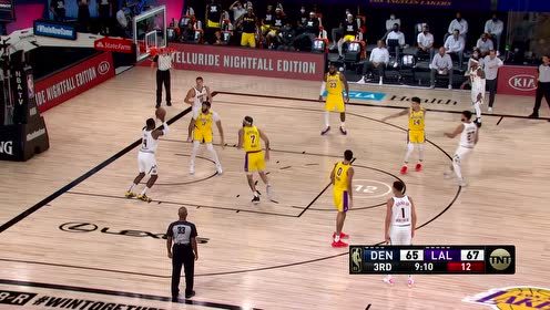 【NBA集锦】掘金行云流水的转移球太丝滑 约基奇空切吃饼美滋滋