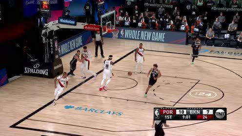 【NBA集锦】快攻闪电一瞬间 库鲁斯长驱直入飞身暴扣一气呵成