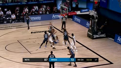 【NBA集锦】富尔茨vs篮网集锦 替补出场18分悬停2+1