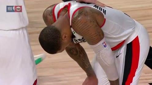 【NBA集锦】利拉德logo shot+致命抢断 为开拓者拼下西部第8累弯了腰