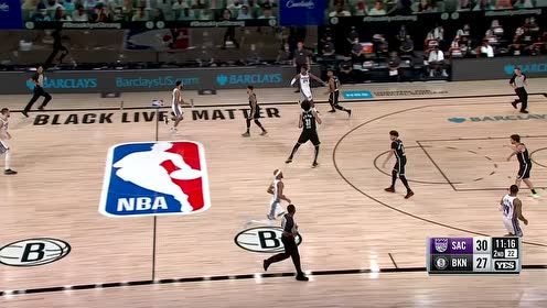 【NBA集锦】这算实力还是运气？哈里斯外线干拔出手反弹入网犹如神助