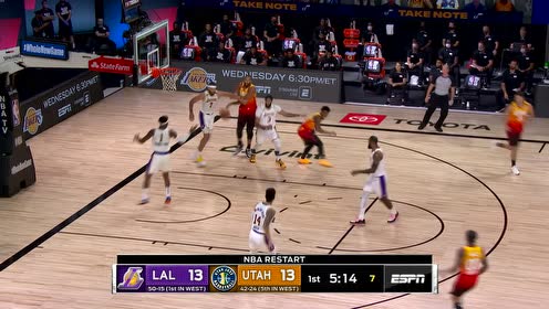 【NBA集锦】詹姆斯风骚背运过人 三旬老汉越老越骚了