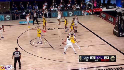 【NBA集锦】约基奇vs湖人集锦 空砍12分养生篮球不敌湖人