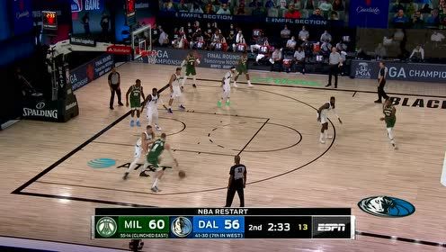 【NBA集锦】大洛佩斯vs独行侠 6记三分砍下34分7篮板