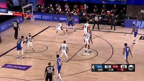 【NBA集锦】一通乱战各种操作 恩比德后仰跳投艰难终结