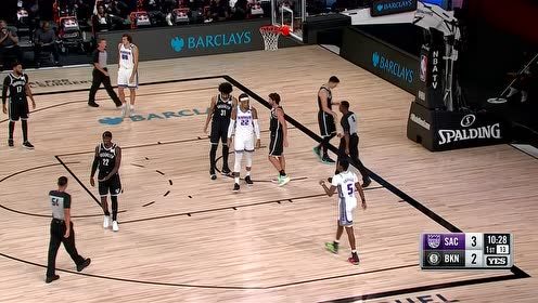 【NBA集锦】球风真的凶悍 福克斯攻防转换单挑强硬出手打反击