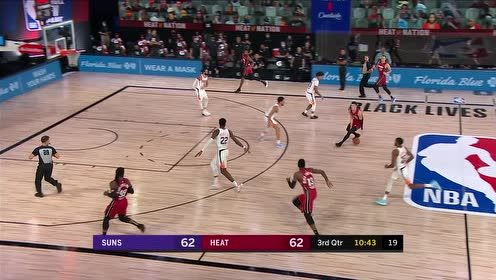 【NBA集锦】太阳vs热火精华回放 布克35+6率队喜提5连胜