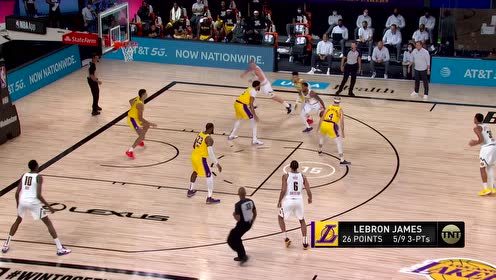 【NBA集锦】多齐尔与詹姆斯对飙三分 双方持续胶着