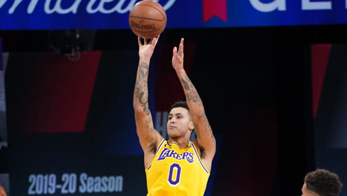 【NBA集锦】湖人为库兹马量身定制战术成功！玉面曼巴三分一箭穿心完成绝杀