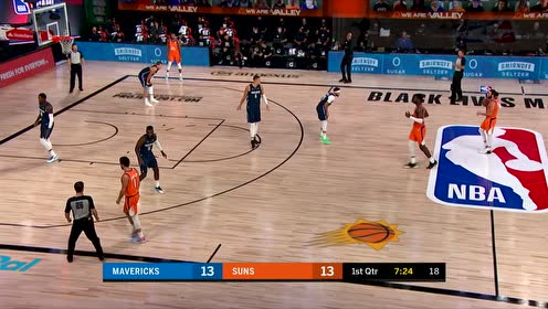 【NBA集锦】赏心悦目的传球和手感 东契奇突分小库里底角三分空心命中