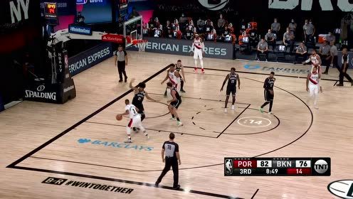 【NBA集锦】犹如神兵天降！白边篮下假传真投瞒天过海上篮打进