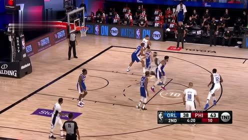【NBA集锦】90秒回看魔术101-108费城 恩比德后发制人率队逆转魔术