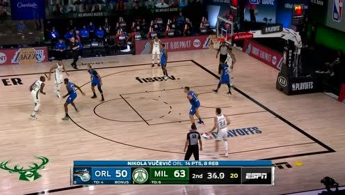 【NBA集锦】低调低调常规操作！米德尔顿强硬3+1迎人飙进冷酷无情