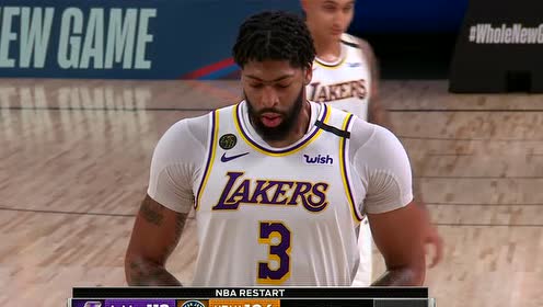 【NBA录像回放】湖人vs爵士第4节 詹姆斯离谱失误送表情包