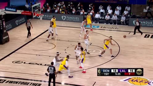 【NBA集锦】射到湖人心发慌！波特断球反击横刀立马追身三分飙进