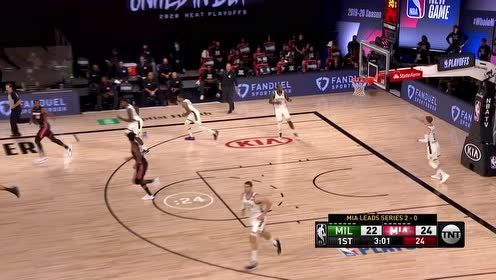 【NBA集锦】巴特勒旋转过人送出助攻 伊戈达拉底角三分一箭穿心