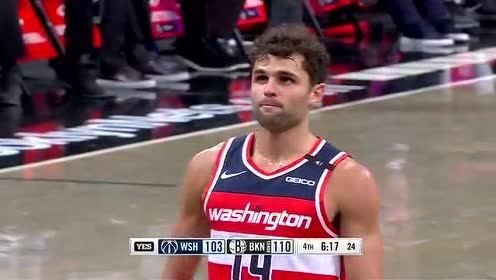 【NBA录像回放 国语】NBA季前赛：奇才vs篮网第4节