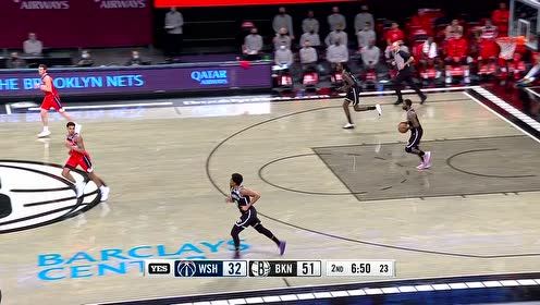 【NBA集锦】小伙子真敢打 布朗弧顶三分坚决出手命中