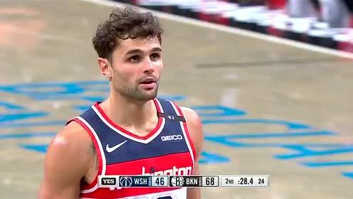 【NBA录像回放 国语】NBA季前赛：奇才vs篮网第2节