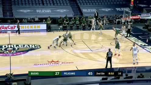 【NBA集锦】预定今日十佳球 洛佩兹篮下遮天大帽羞辱锡安