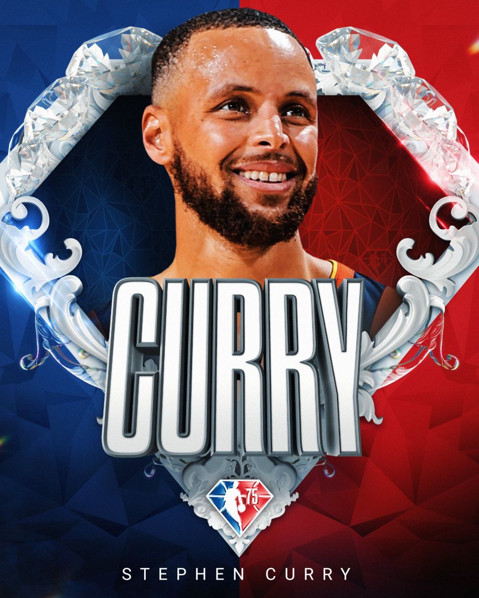 库里了入选NBA75大球星