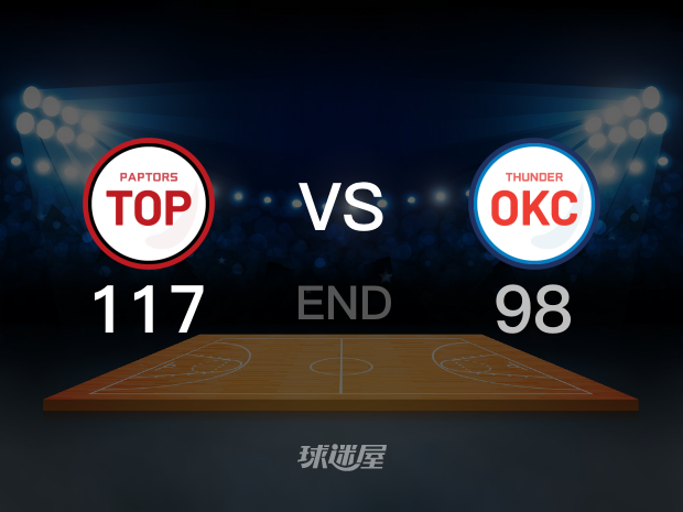 【2022年02月10日 猛龙vs雷霆集锦】猛龙117-98雷霆