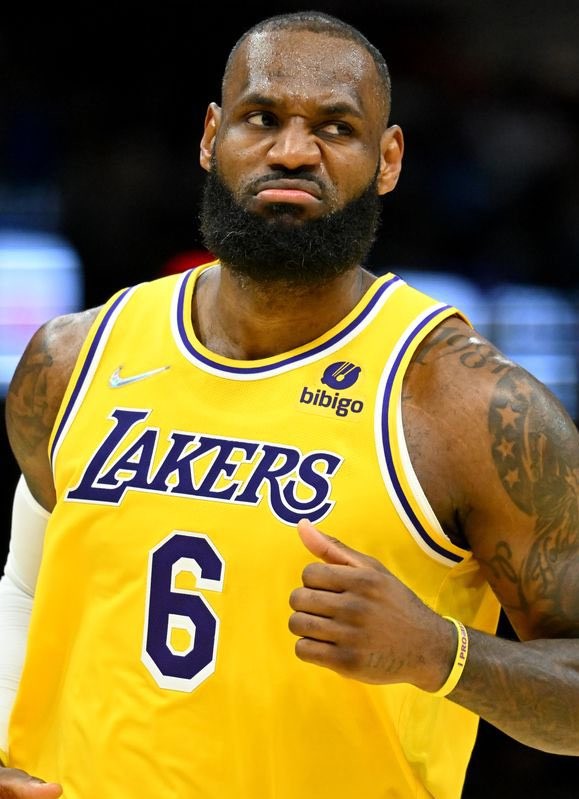 詹姆斯生涯运动战进球数