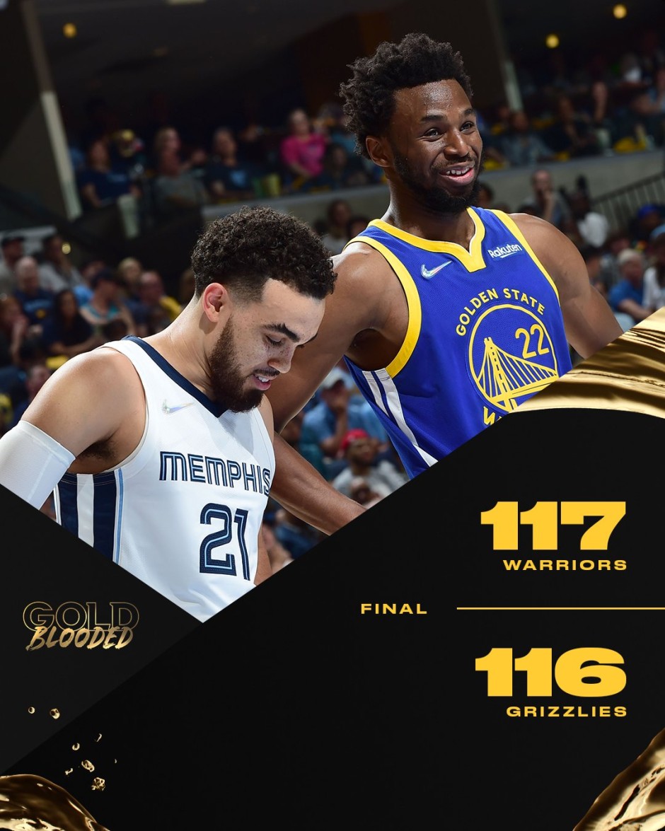 勇士vs灰熊全场录像回放集锦