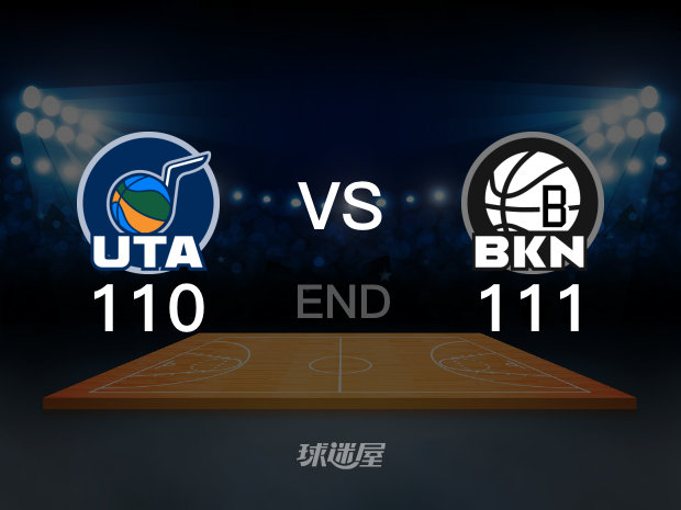 【2023年04月03日 爵士vs篮网集锦】爵士110-111篮网