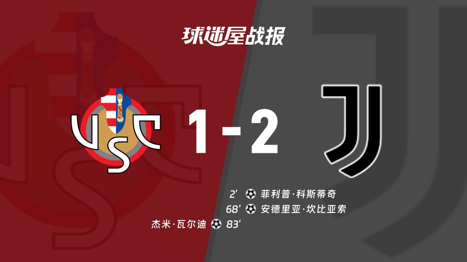 克雷莫纳vs尤文比赛结果