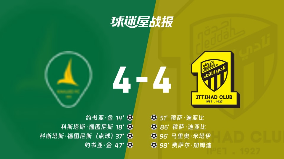 塞哈特海湾vs吉达联合比赛结果