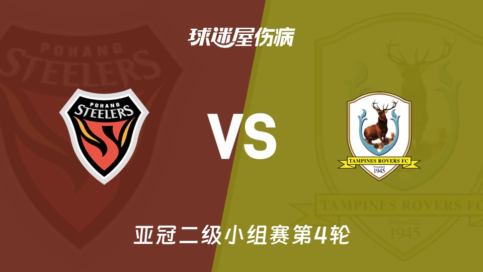 浦项铁人vs淡滨尼流浪者伤病