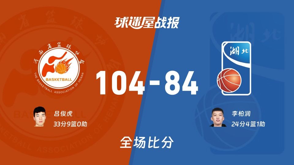 河南vs湖北战报