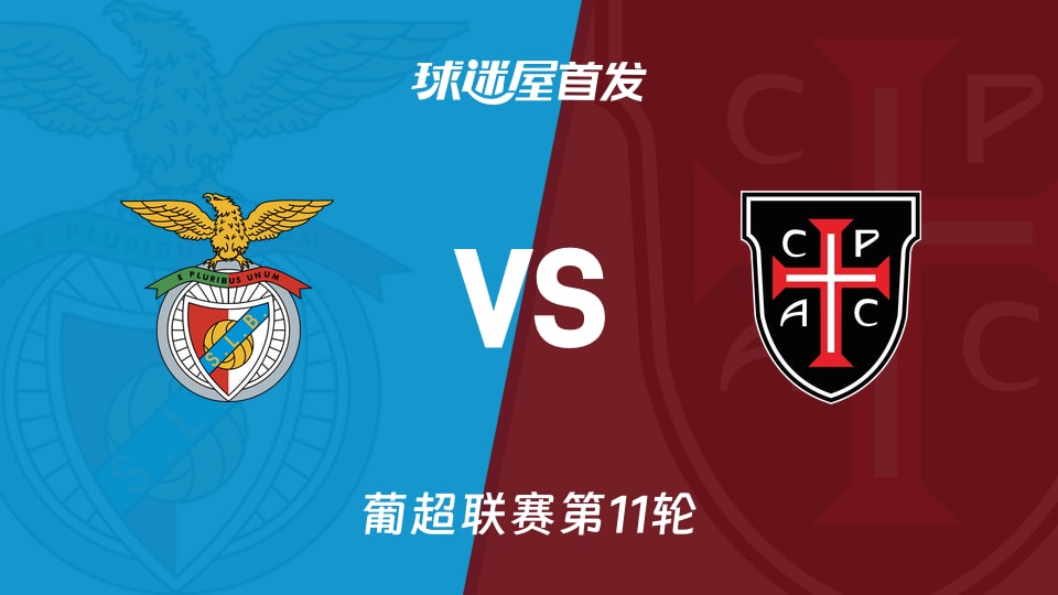 【葡超】本菲卡vs卡萨比亚首发阵容名单(2025年11月10日)