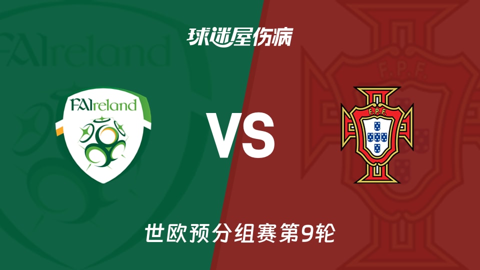 【世欧预】爱尔兰vs葡萄牙伤病名单最新(2025年11月14日)