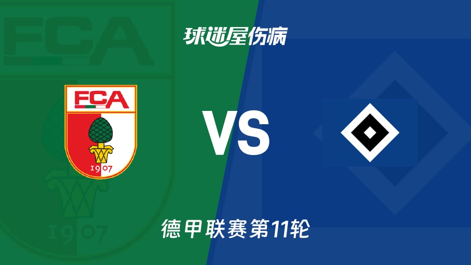 【德甲】奥格斯堡vs汉堡伤病名单最新(2025年11月22日)