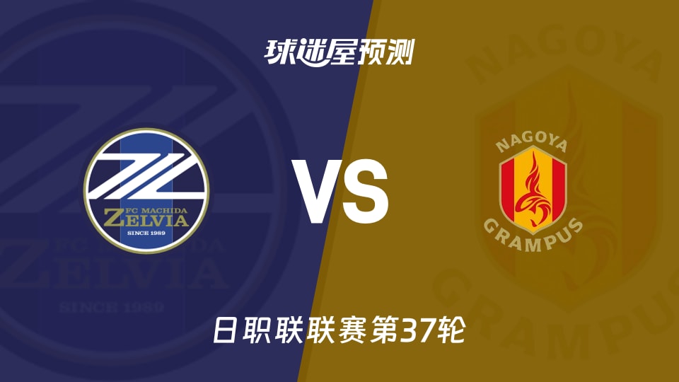 日职联比赛前瞻:町田泽维亚vs名古屋鲸鱼预测分析(2025年11月30日)