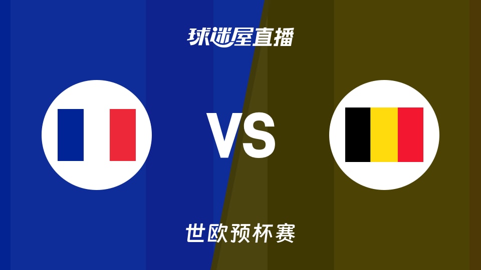 【世欧预】法国vs比利时直播在线观看(2025年11月29日)