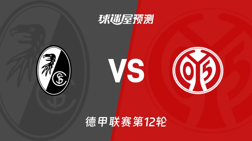 德甲比赛前瞻：弗赖堡vs美因茨预测分析(2025年12月01日)