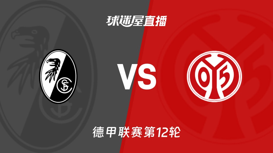 【德甲联赛第12轮】弗赖堡vs美因茨直播在线观看(2025年12月01日)