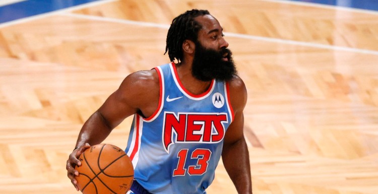 哈登篮网首秀三双数据多少